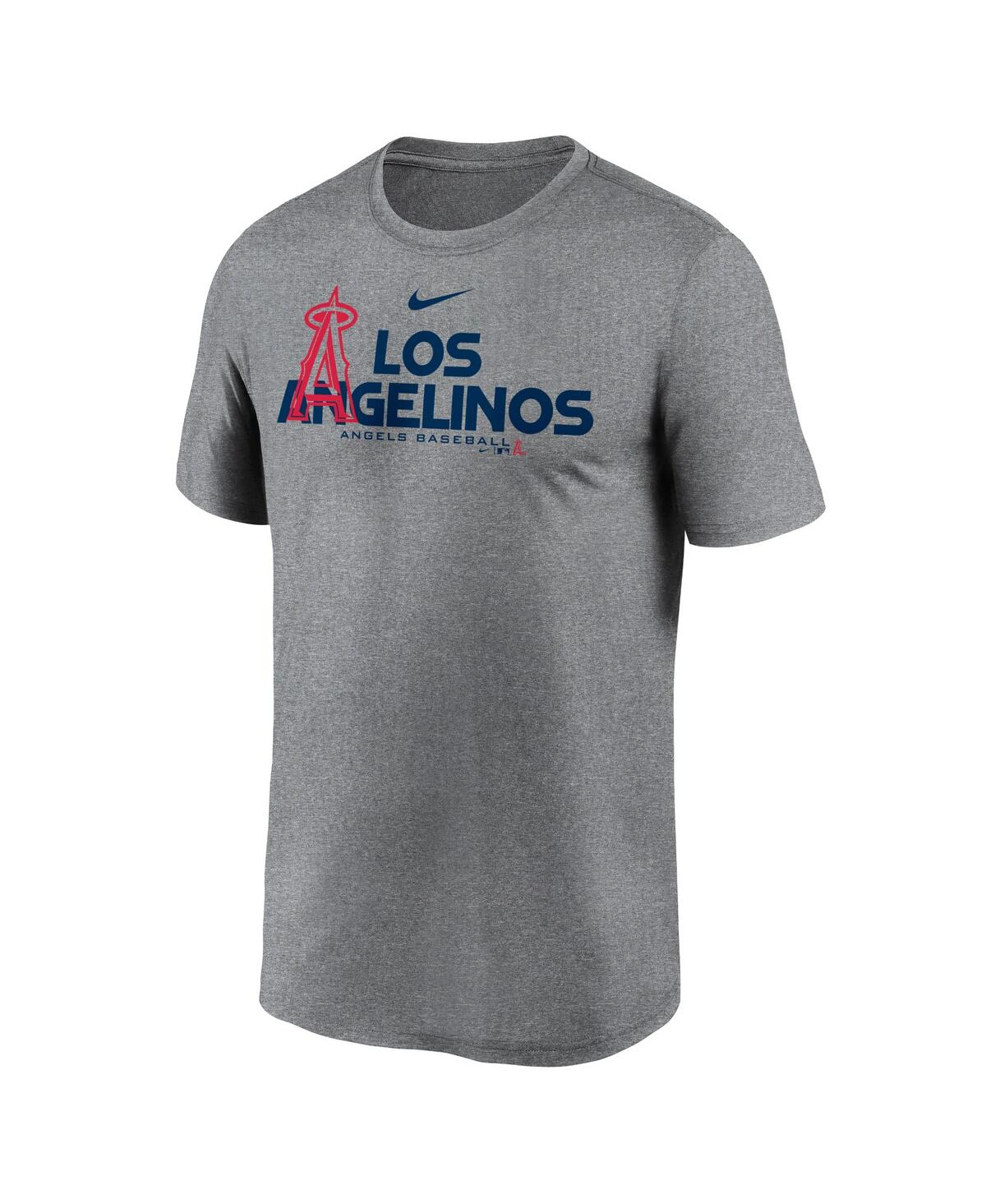 Men's NikeLos Angeles Angels Local Rep Legend Performance T-shirt - Heathered Charcoal
