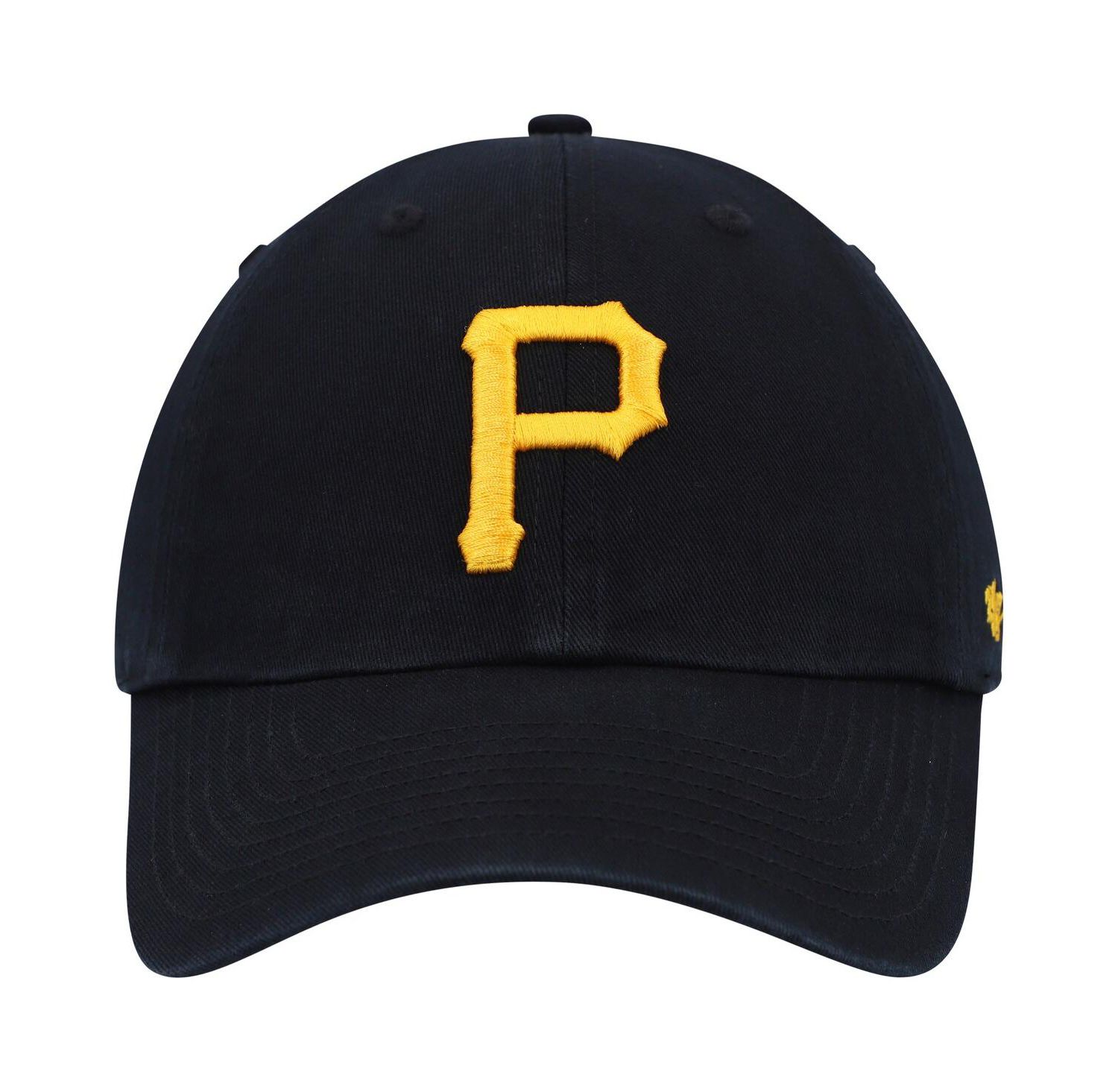 Men's Black Pittsburgh Pirates Clean Up Adjustable Hat