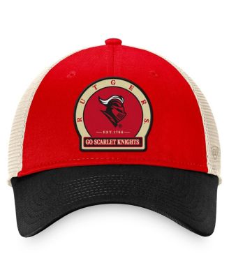Men's Scarlet Rutgers Scarlet Knights Refined Trucker Adjustable Hat