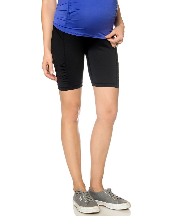 Motherhood Maternity Solid Active Shorts Macy's