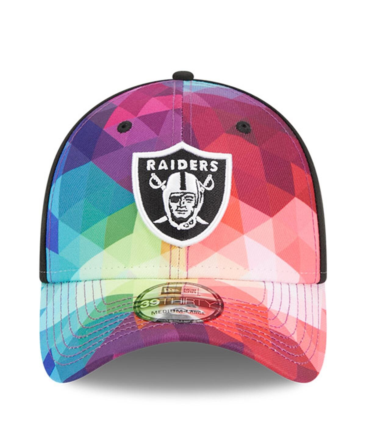 New Era Men's  Pink Las Vegas Raiders 2023 Nfl Crucial Catch 39thirty Flex Hat In Pink