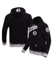 Men's Pro Standard Black Hampton Pirates Homecoming Ribbed Fleece Pullover  Hoodie