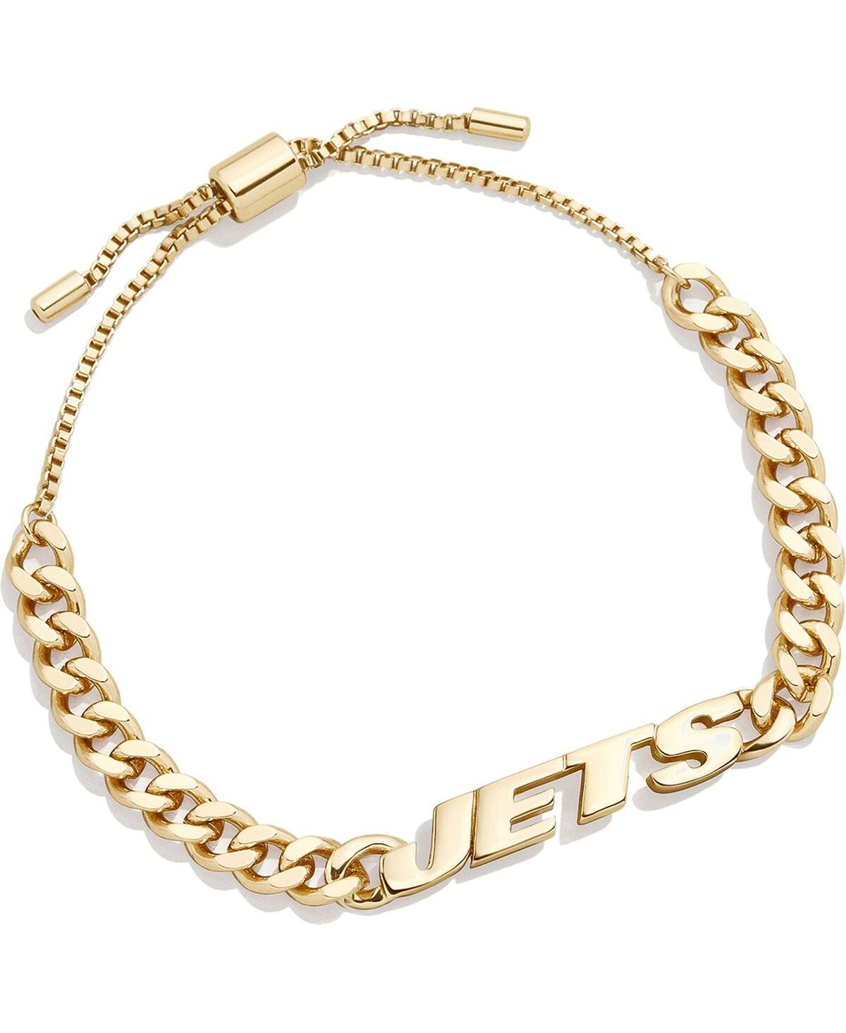 Shop Baublebar Women's  Gold-tone New York Jets Chain Bracelet