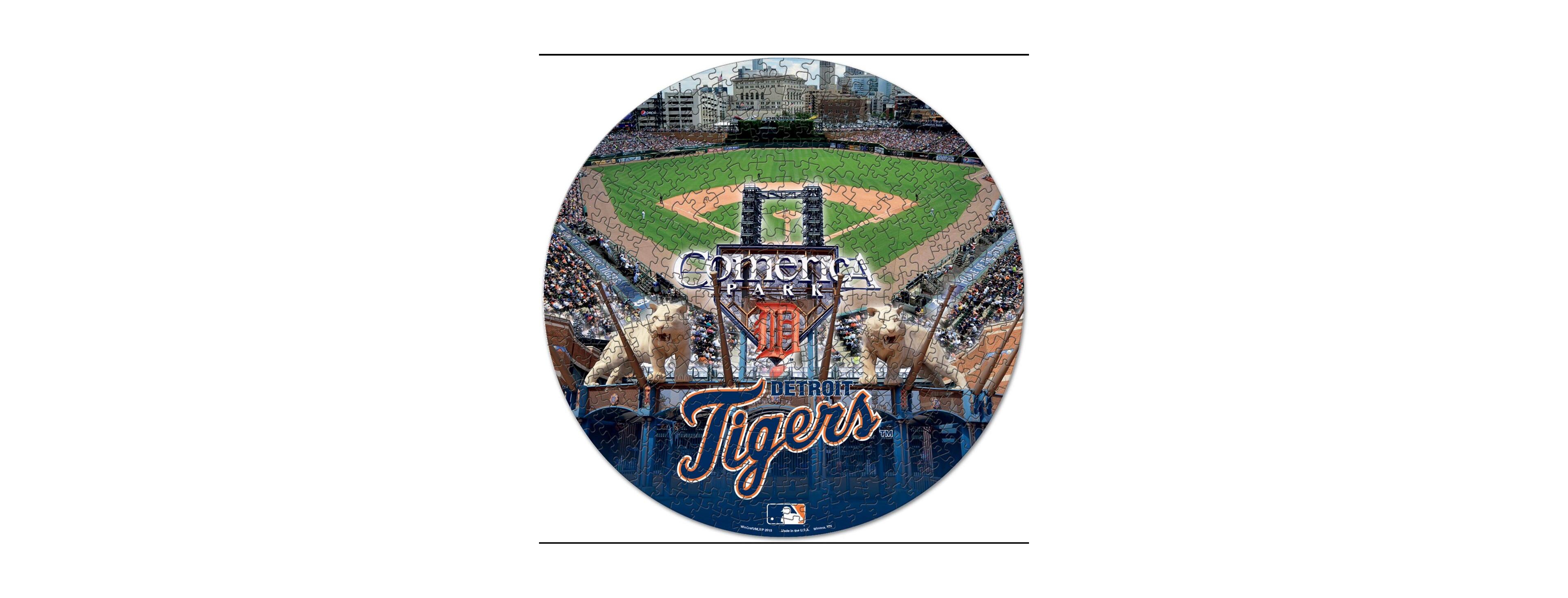 Wincraft Detroit Tigers Round 500-Piece Puzzle