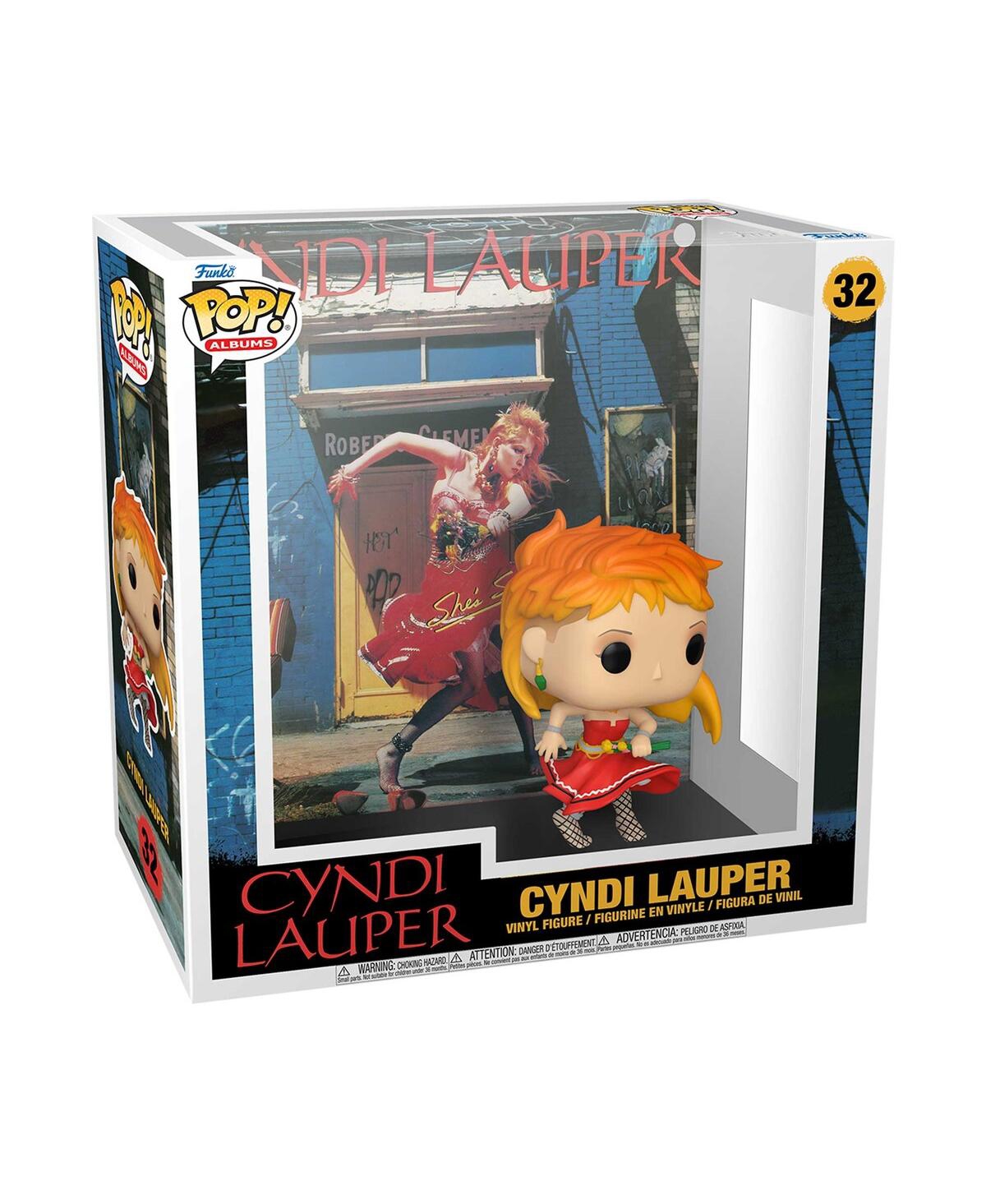 Shop Funko Cyndi Lauper Pop! She's So Unusual Album Cover With Case In Multi