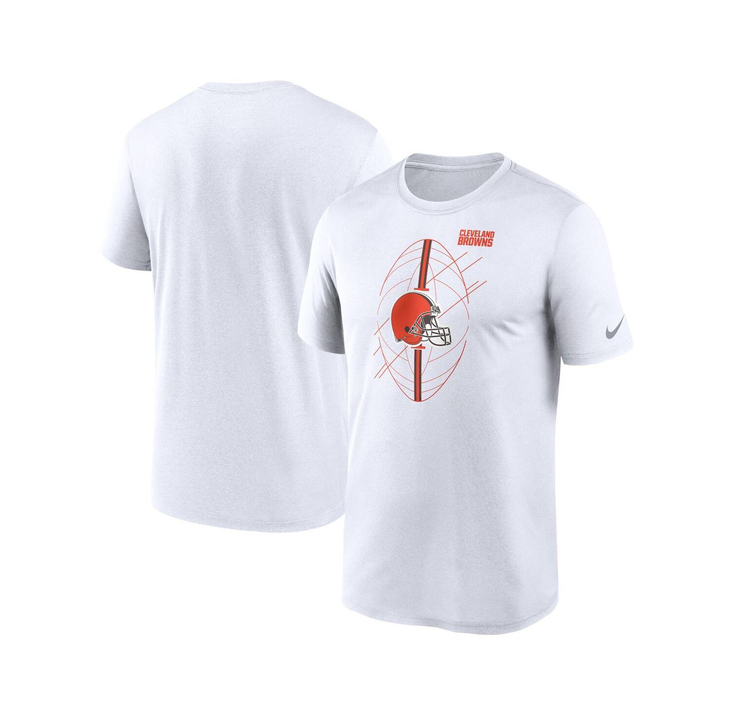 Men's White Cleveland Browns Legend Icon Performance T-shirt