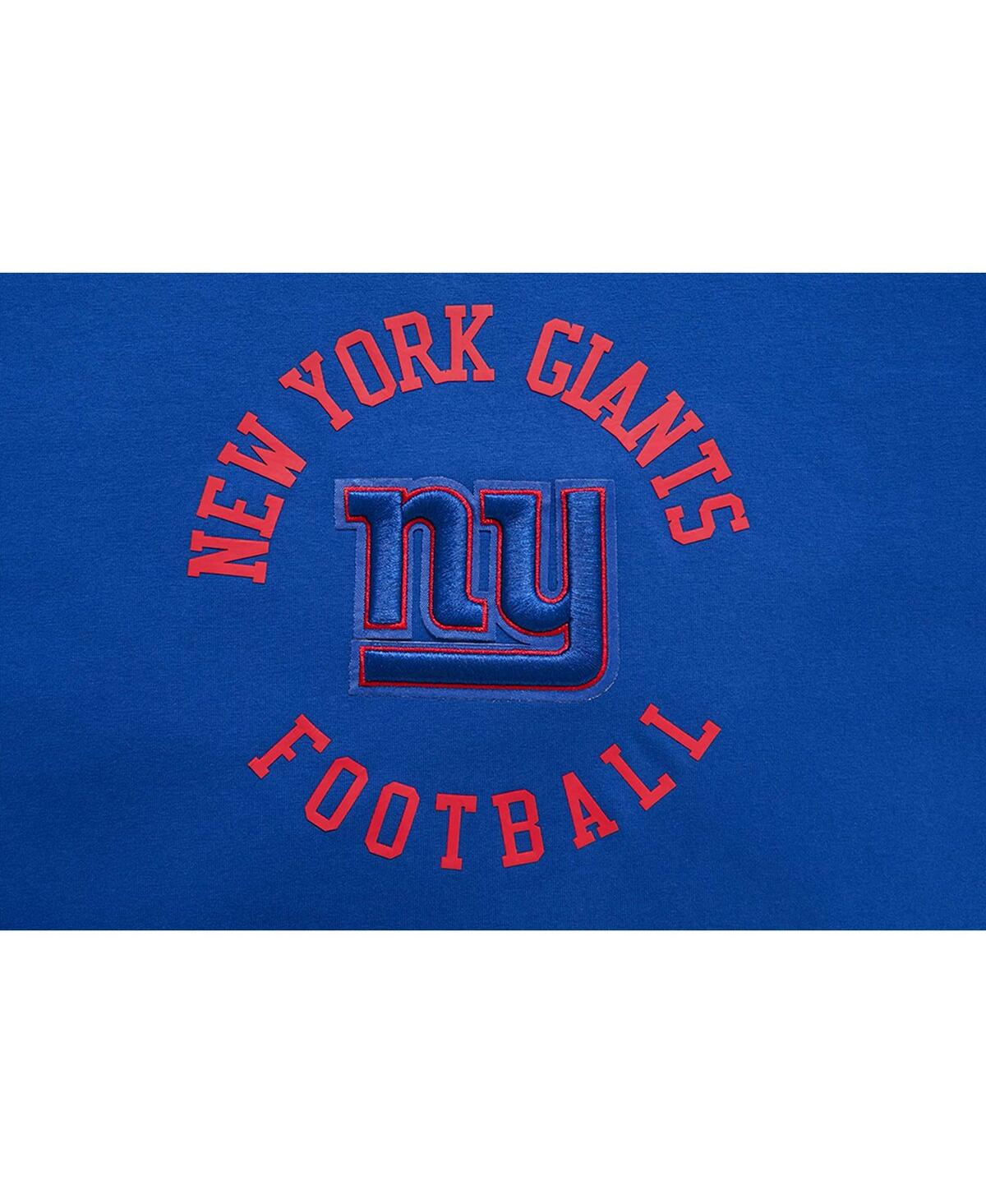 Pro Standard Royal New York Giants Hybrid T-shirt In Royal
