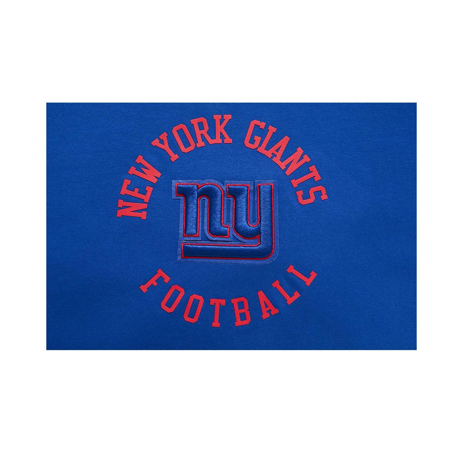 Men's Royal New York Giants Hybrid T-Shirt