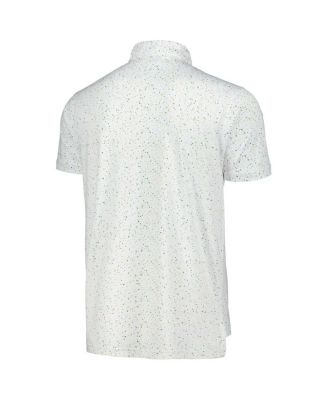 Men's White WM Phoenix Open Splatter Polo