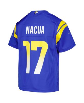 【US限定】NIKE Los Angeles Rams Puka Nacua Game Jersey Men's Nike Puka Nacua Royal Los Angeles Rams Home Game Jersey