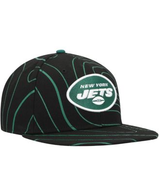 Men's Black New York Jets Geo 59FIFTY Fitted Hat