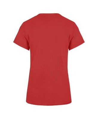 Women's Scarlet Distressed San Francisco 49ers Pep Up Frankie T-shirt