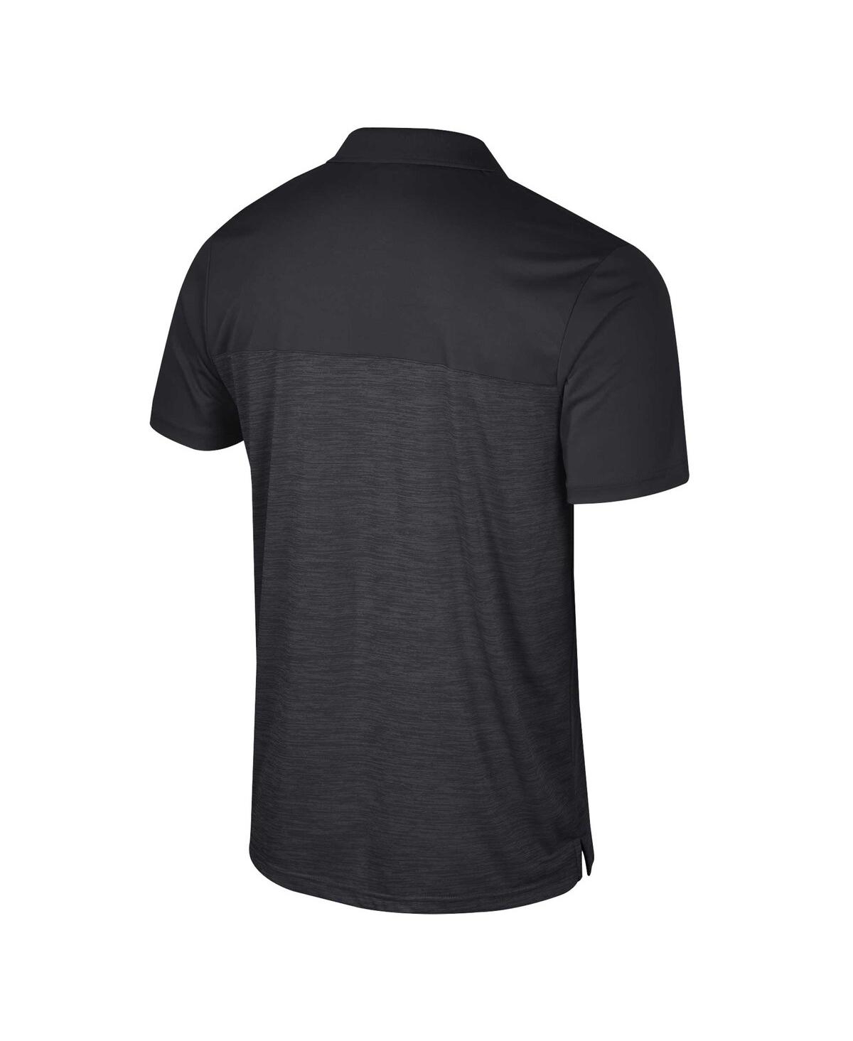 Shop Colosseum Men's  Black Iowa Hawkeyes Langmore Polo Shirt