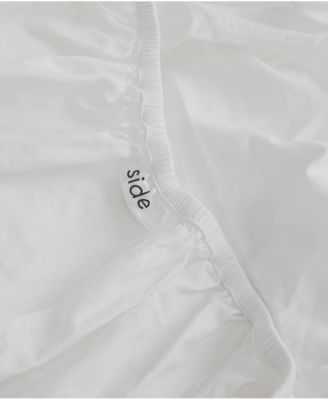 Organic Cotton Room Service Sateen Fitted Sheet - Queen