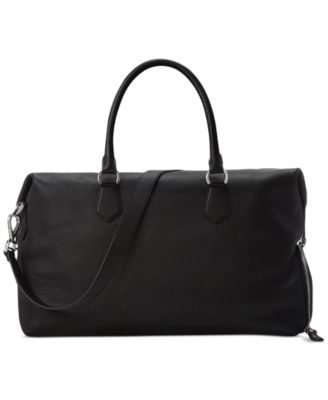 Polo Ralph Lauren Men's Pebbled Leather Duffel
