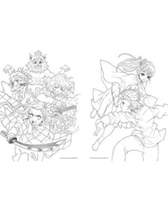 Demon Slayer- Kimetsu No Yaiba- The Official Coloring Book by Koyoharu Gotouge Created By