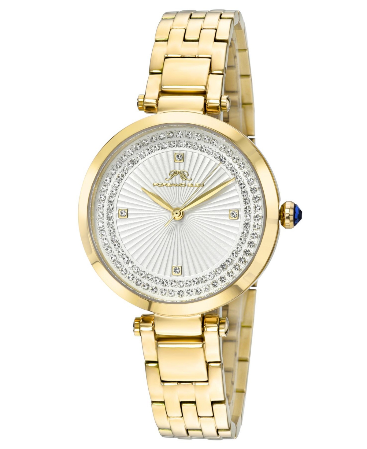 Natalie Stainless Steel Gold Tone Women's Watch - Gold
