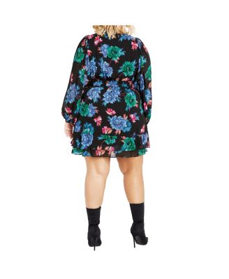 Plus Size Blakely Print Dress