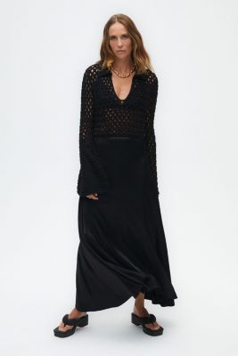 Women's Asymmetrical Long Skirt