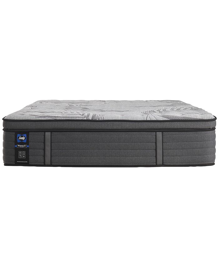 Sealy Posturepedic Castlewood 14" Medium Euro Pillowtop Mattress Set