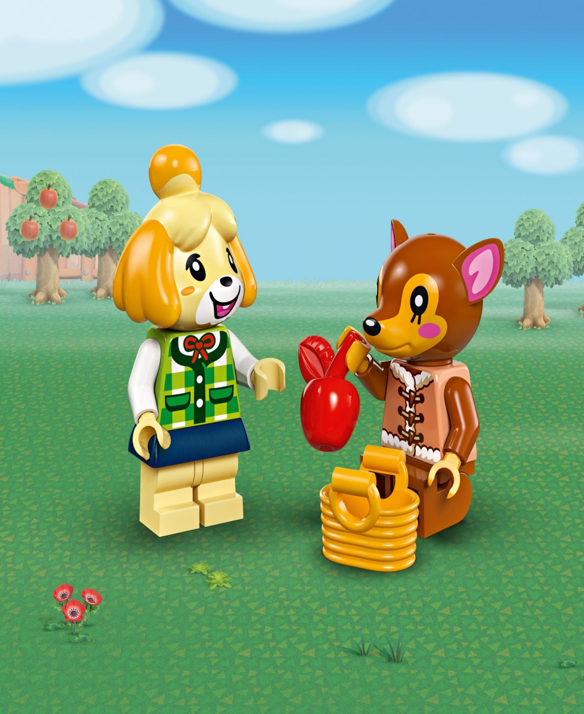 Lego Animal Crossing Isabelle's House Visit 77049 Toy Building Set, 389 Pieces In Multicolor
