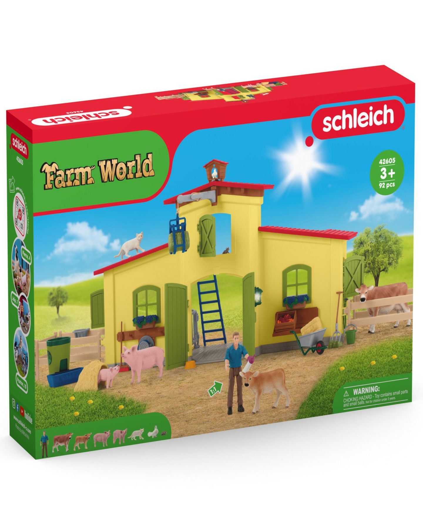 Детский игровой набор Schleich Farm World Large Farm Playset — фото 2