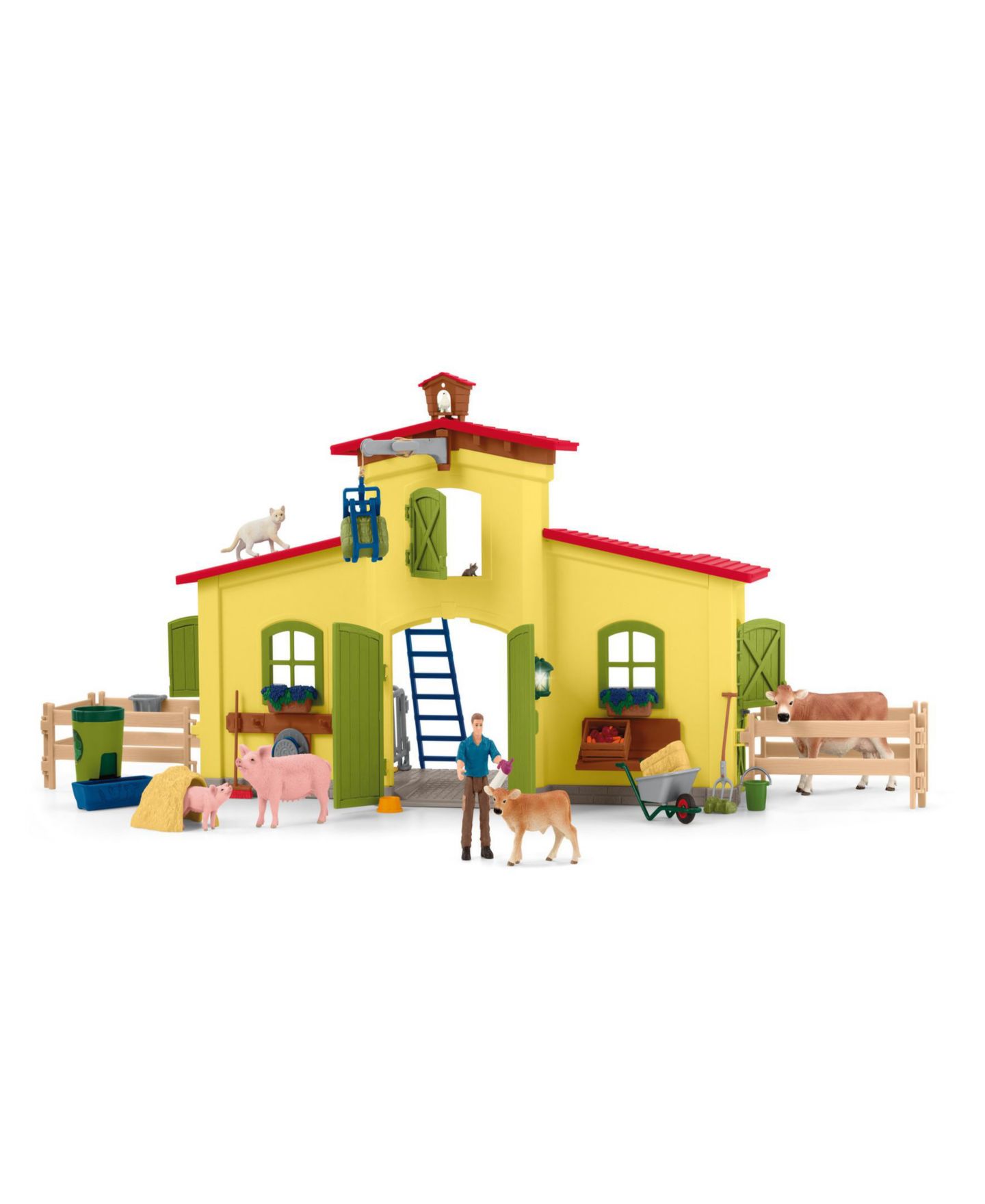 Детский игровой набор Schleich Farm World Large Farm Playset — фото 1