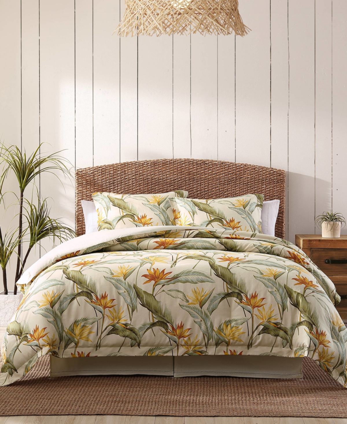 Closeout! Tommy Bahama Home Birds of Paradise 4-Pc. Comforter Set