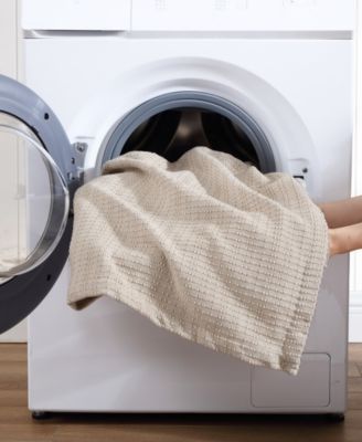 Home Woven Cotton Reversible Blanket, King