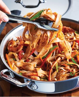 All-Clad Stainless Steel 6 Qt. Covered Ultimate Deep Saute Pan