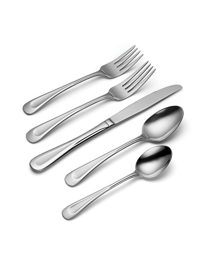 Oneida Stainless Flatware - SATIN SAND DUNE - Service For Four - 20pc Set N/O