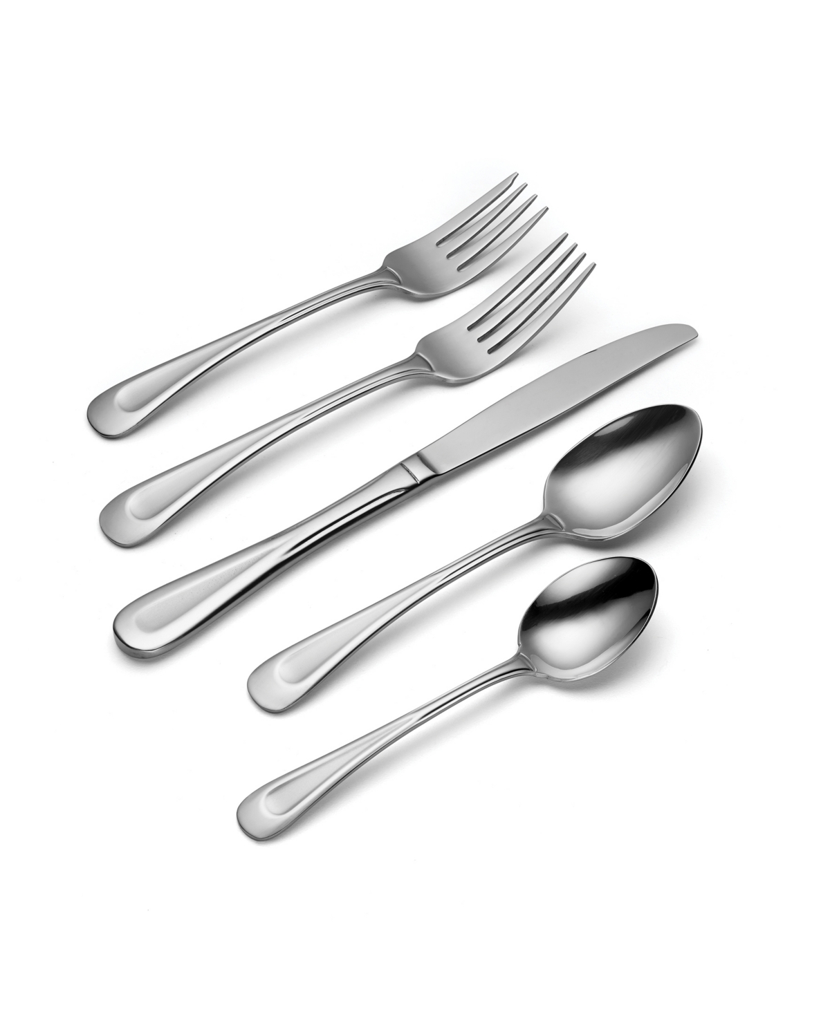 Shop Oneida Satin Sand Dune 20 Piece Flatware Set, Service For 4 In Metallic And Stainless