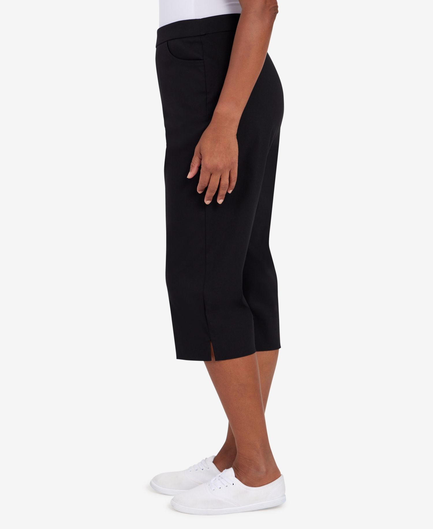 Petite Classic Allure Stretch Clamdigger Pants