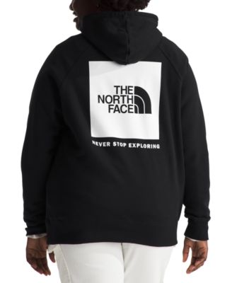 売れ筋商品|||ノースフェイス カットソー トップス レディース Plus Size Box Long-Sleeve Logo Hoodie Tnf Light Grey Heather/tnf Black The North Face Plus Size Box Long-Sleeve Logo Hoodie - Macy's