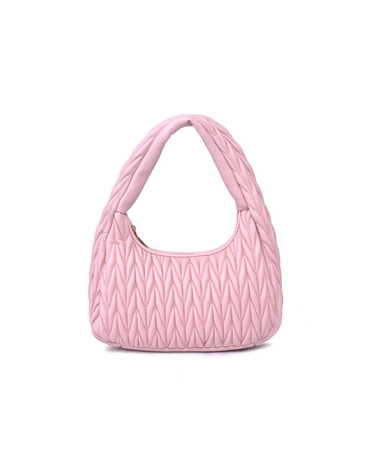 Urban Expressions Helen Quilted Shoulder Bag In Light Pink