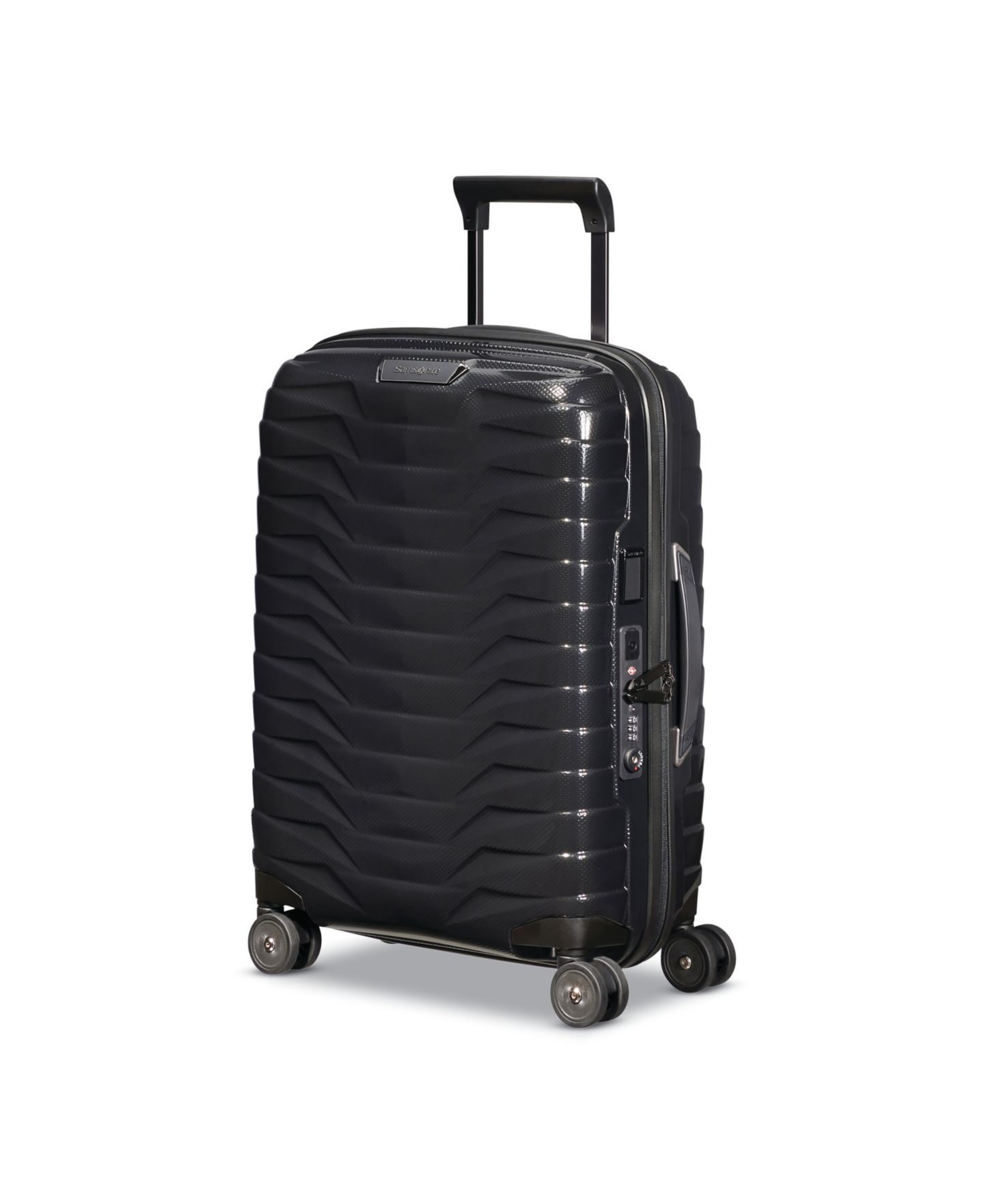 Чемодан Samsonite Proxis Carry On Spinner, цвет: Чёрный — фото 1