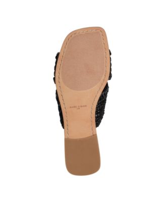 Women's Narda Square Toe Flat Sandals