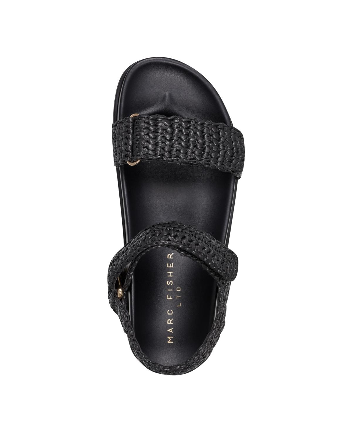 Marc Fisher Ltd Women's Lenore Round Toe Casual Sandals