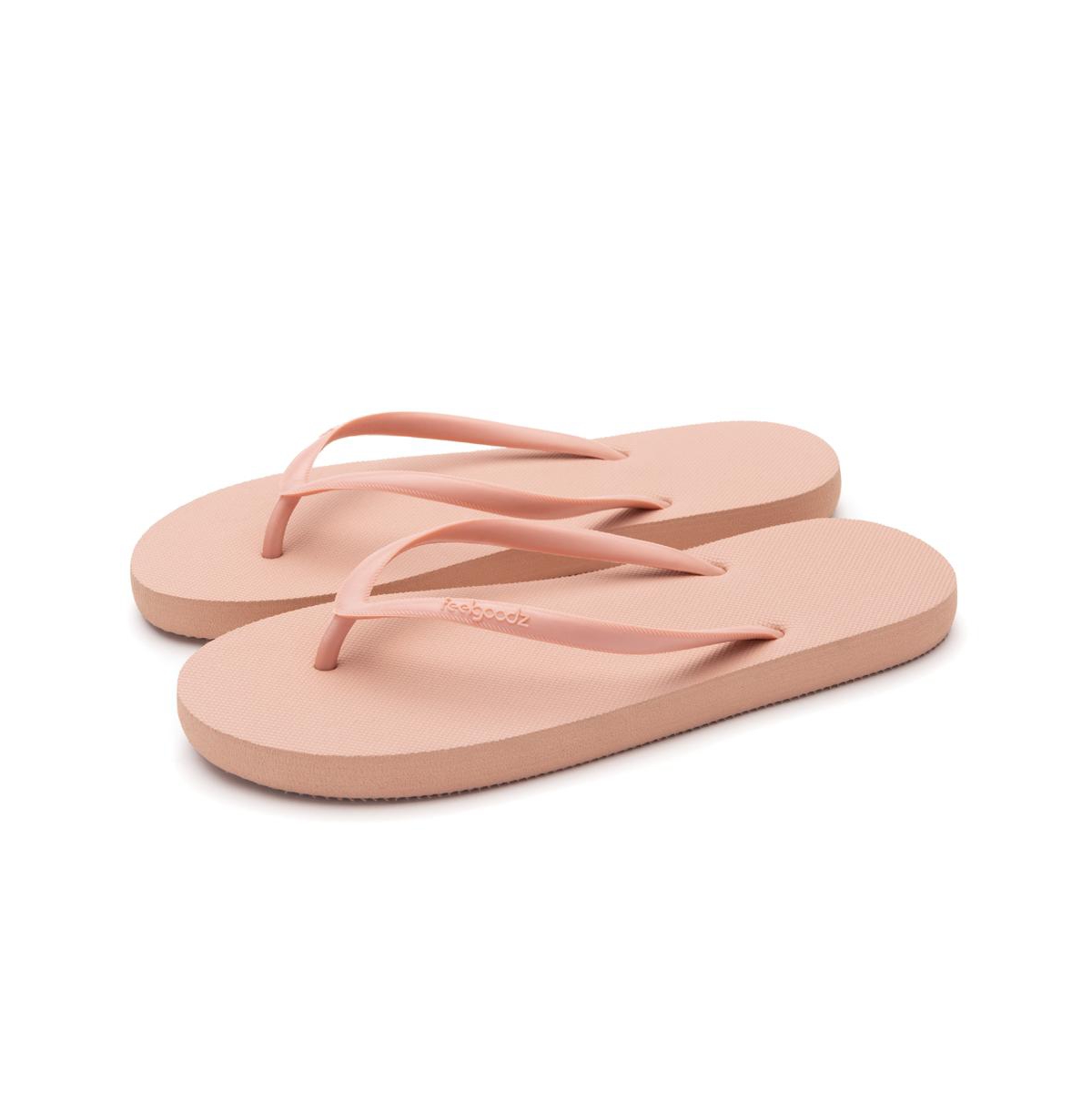 Women S Slimz Core Natural Rubber Flip-flop Thong Sandals - Bright Purple