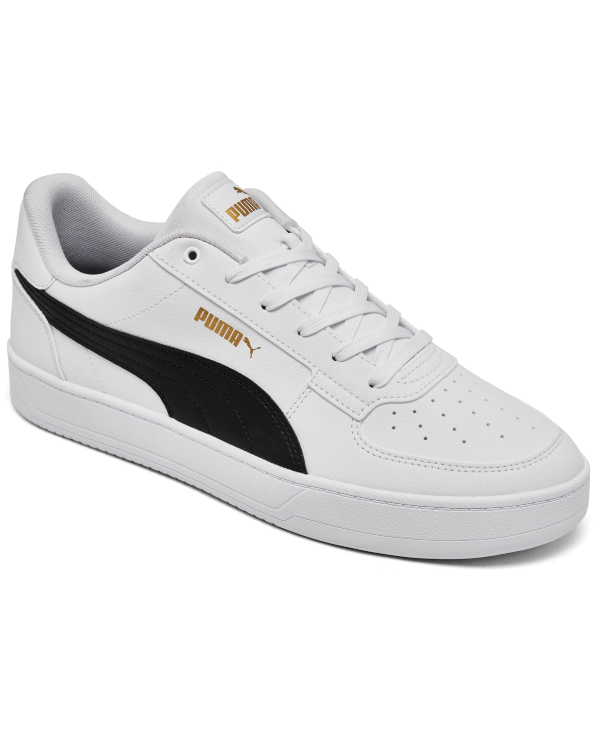 Shop Puma Men's Caven 2.0 Low Casual Sneakers From Finish Line In White,black