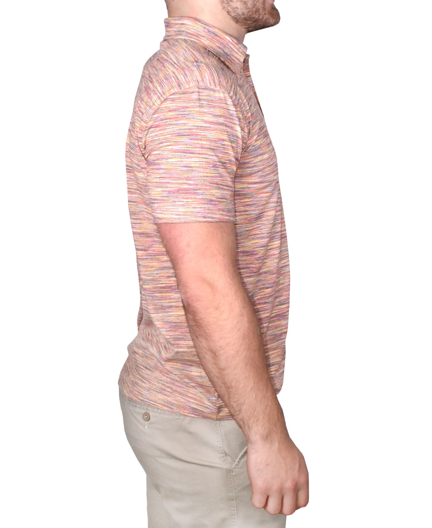 Men's Space-Dyed Polo Shirt