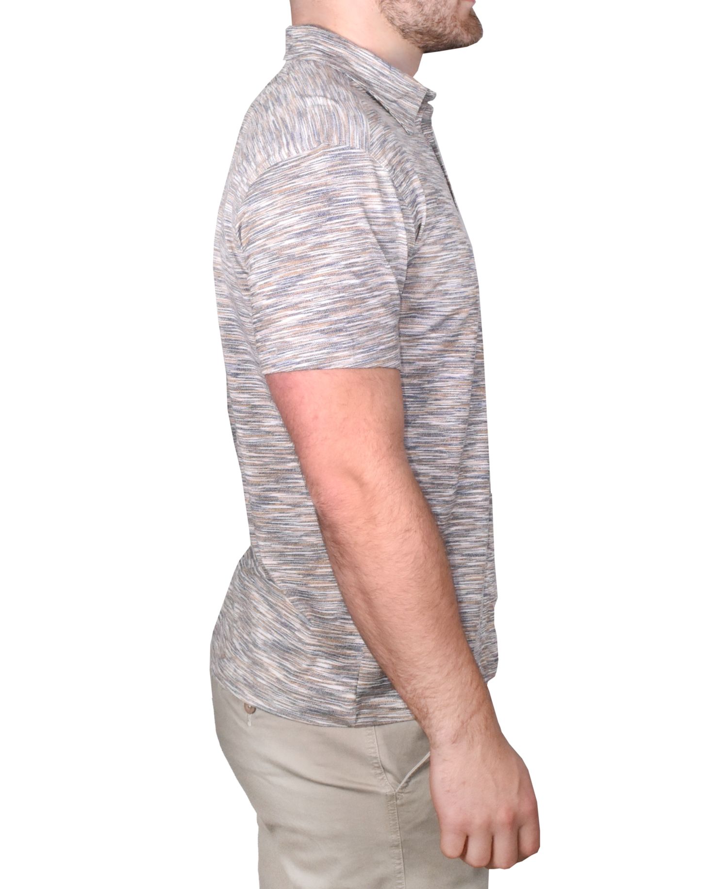 Men's Space-Dyed Polo Shirt