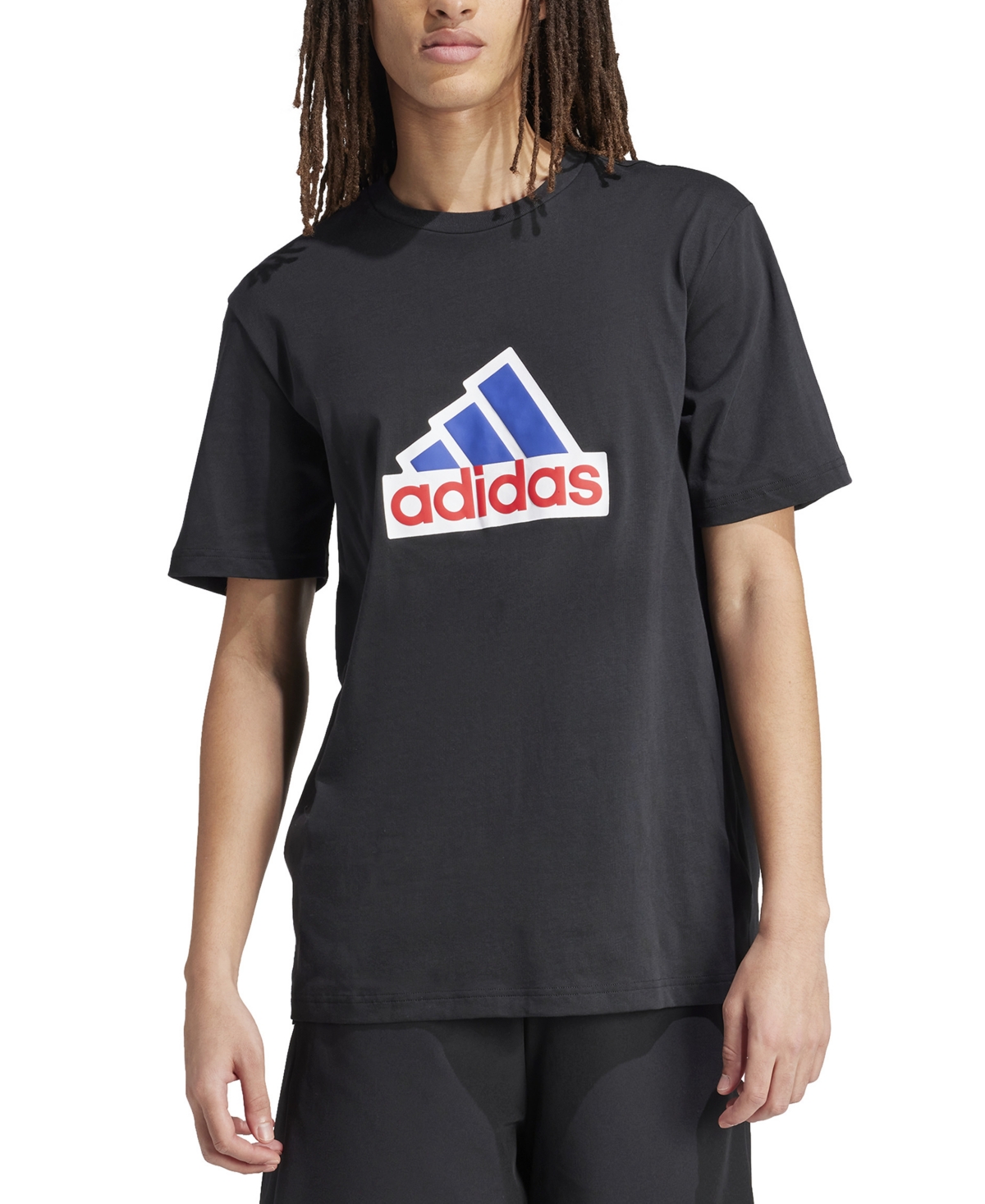 Shop Adidas Originals Men's Badge Of Sport Logo T-shirt In Black