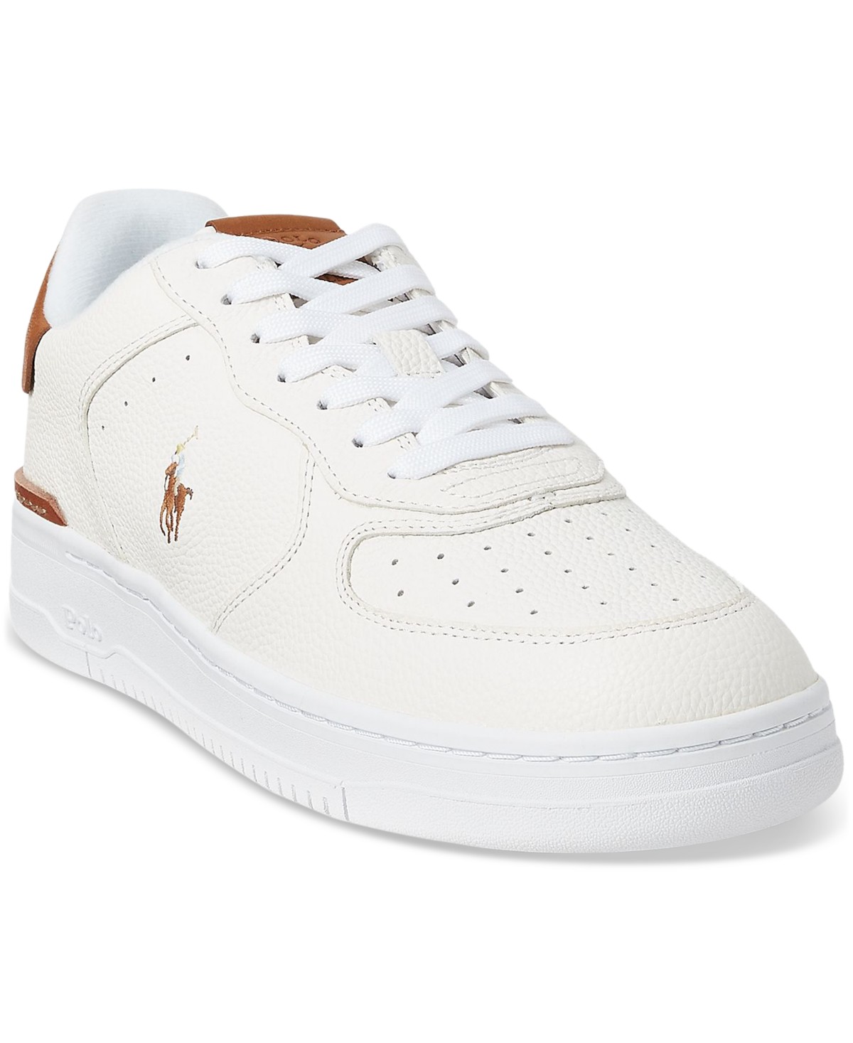 Мужские кроссовки Polo Ralph Lauren Men's Masters Court Lace-Up Sneakers — фото 1