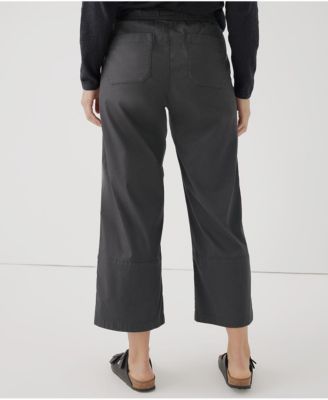 Women's Organic Cotton Daily Twill Crop Pant