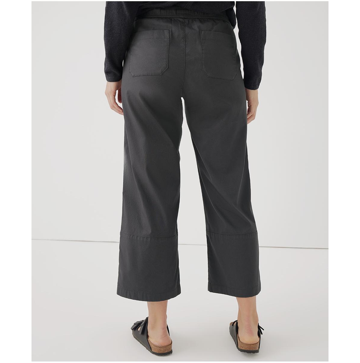 Pact Women's Organic Cotton Daily Twill Crop Pant