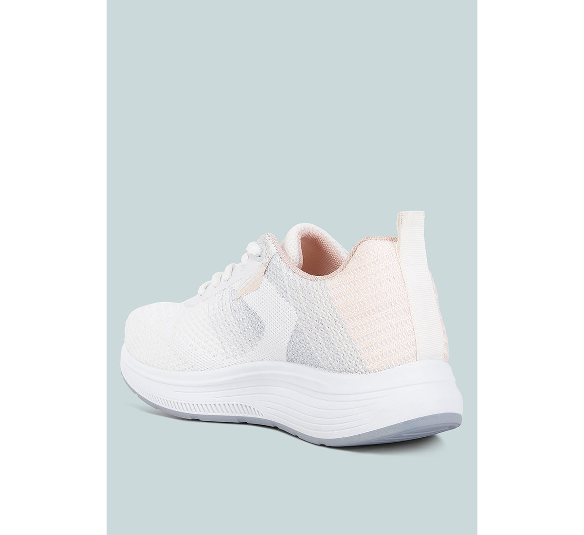 synthia contrasting chunky sneakers