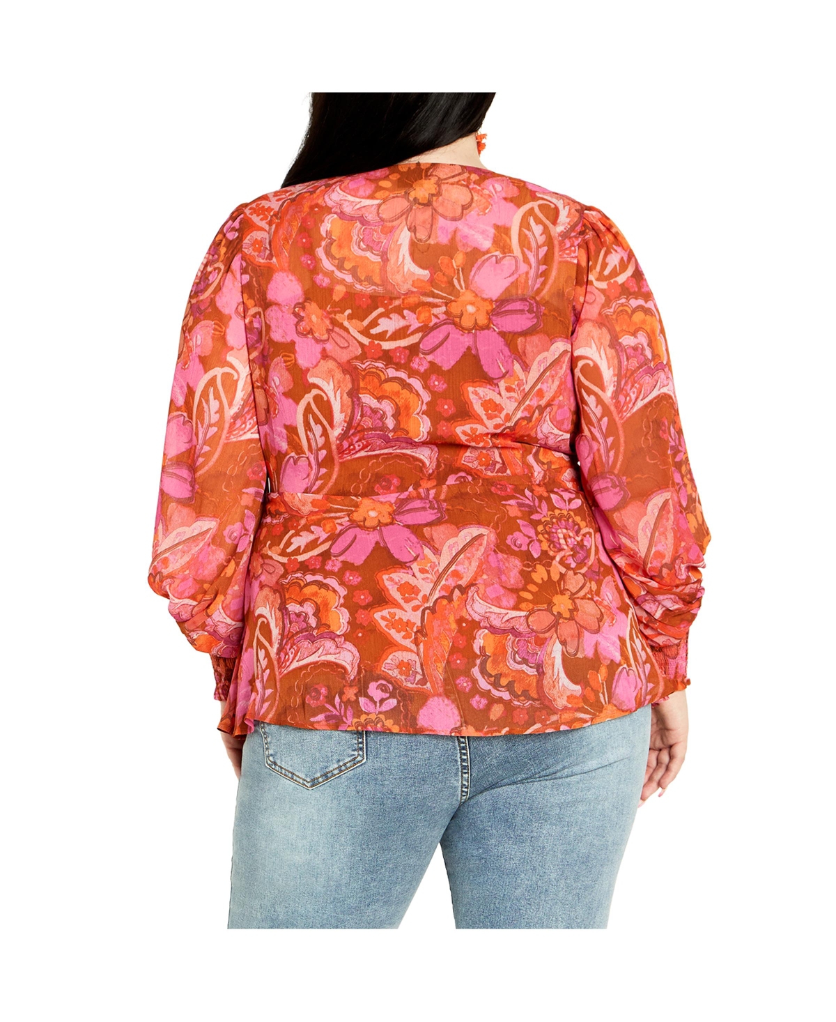 Plus Size Alexis Print Top