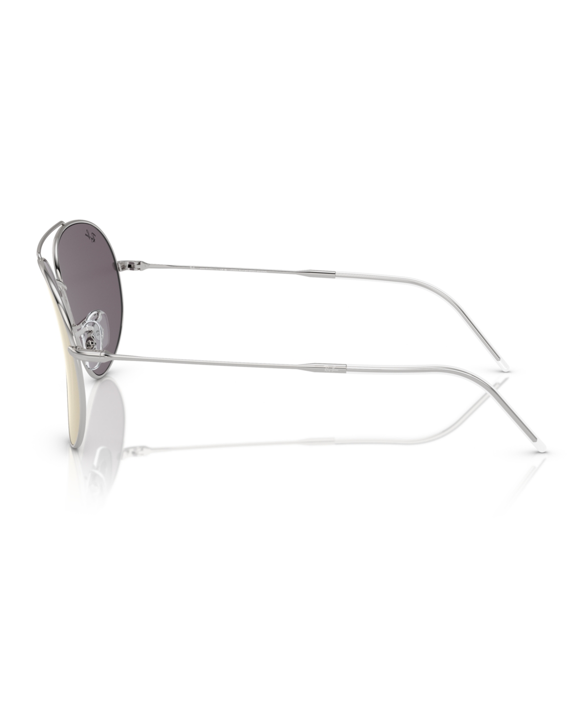 Ray Ban Unisex Sunglasses, Aviator Reverse Rbr0101s In Silver