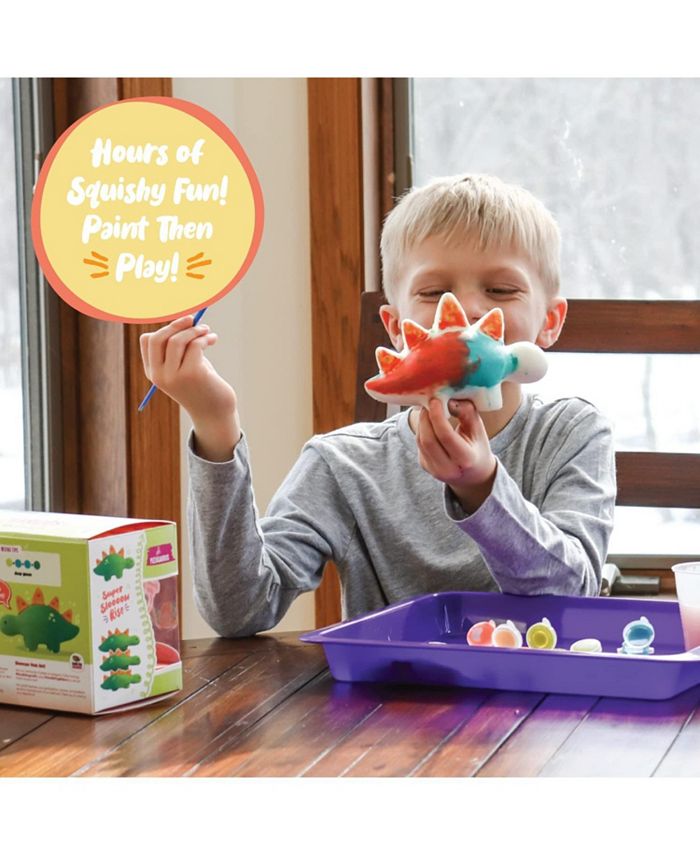 Doodle Hog Dinosaur Squishy Painting Kit Squishy Toys for Kids